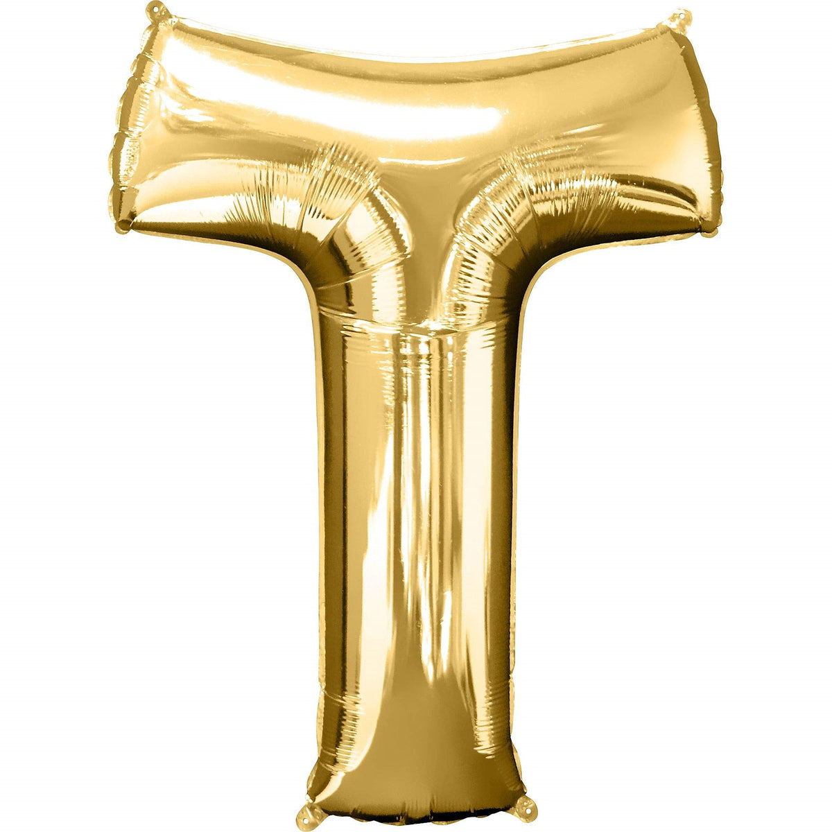 Balloon Letter T Gold