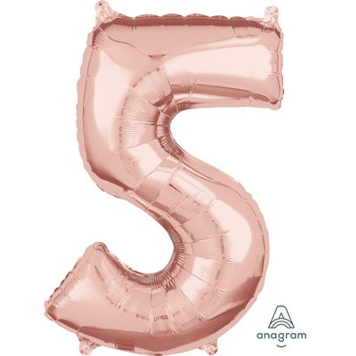 Balloon Number 5 Rose Gold 26 inch