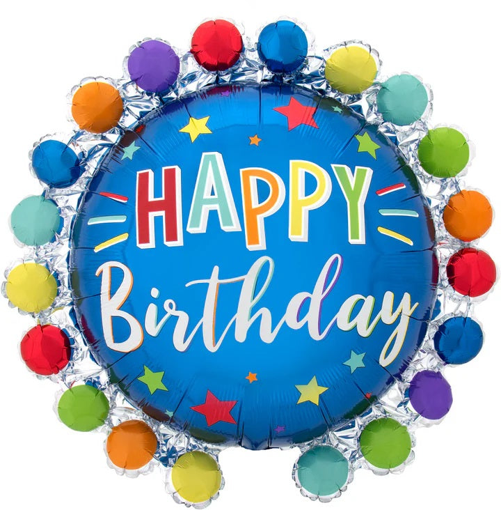 Balloon Dot Circle Birthday