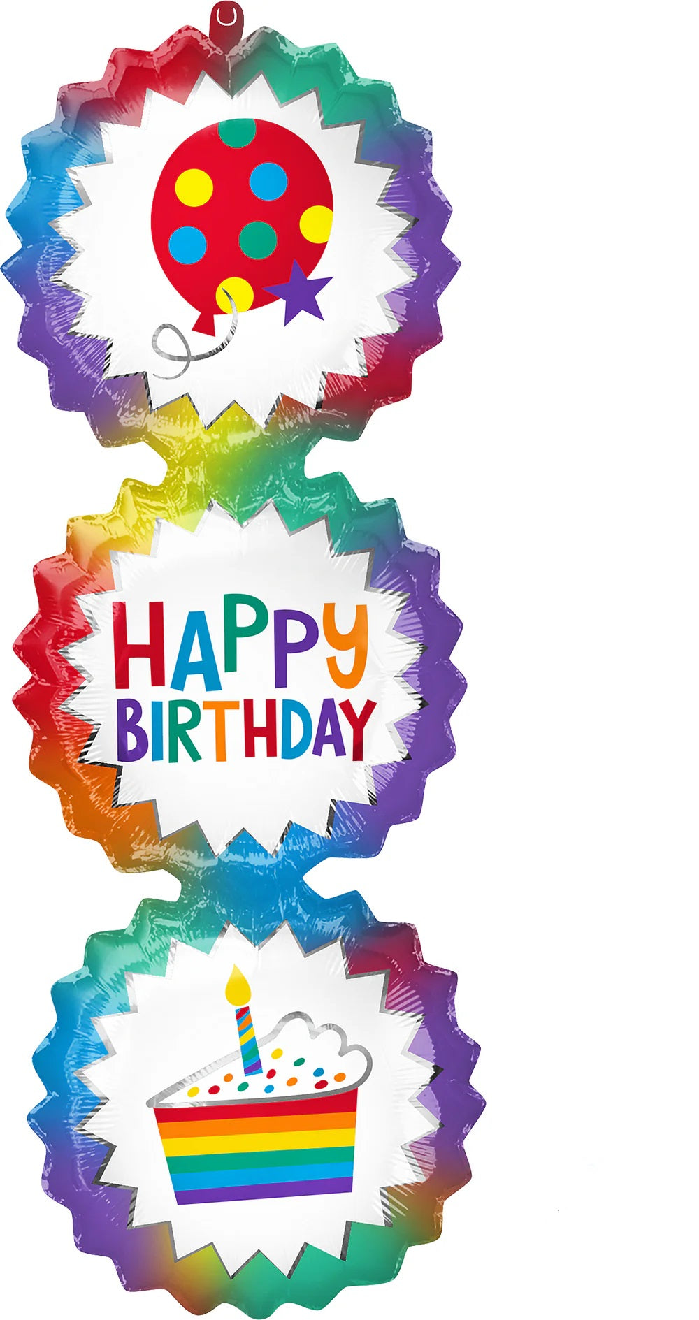 Balloon Hbd Ombre Bursts