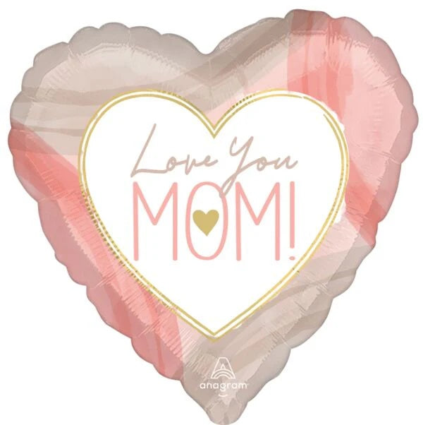Balloon Cutout Collage Mom 18 inch