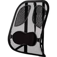 Back Support Mesh Professional Black