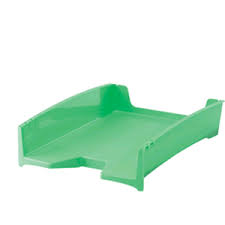 Paper Tray Desk Single Green