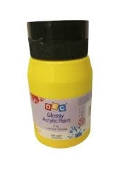 Acrylic 500 Ml Bottle - Lemon Yellow 215