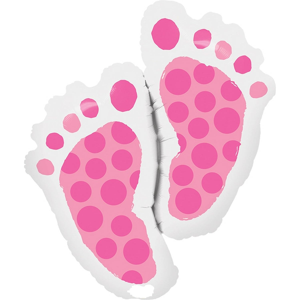 Balloon Baby Feet Pink