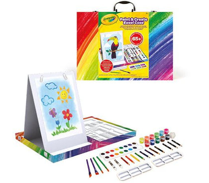 Paint And Create Easel Case 65 Pcs 4+
