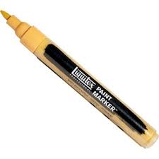 Paint Markers Fine Yellow Oxide