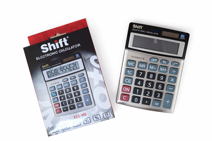 Calculator Desktop 10 Digits 2 Power, 00 Key