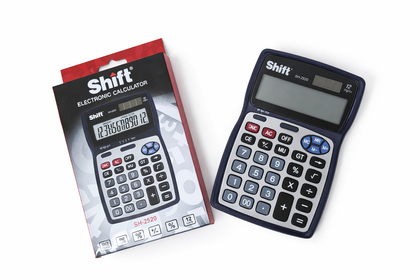 Calculator Desktop 12 Digits 2 Power, 00 Key