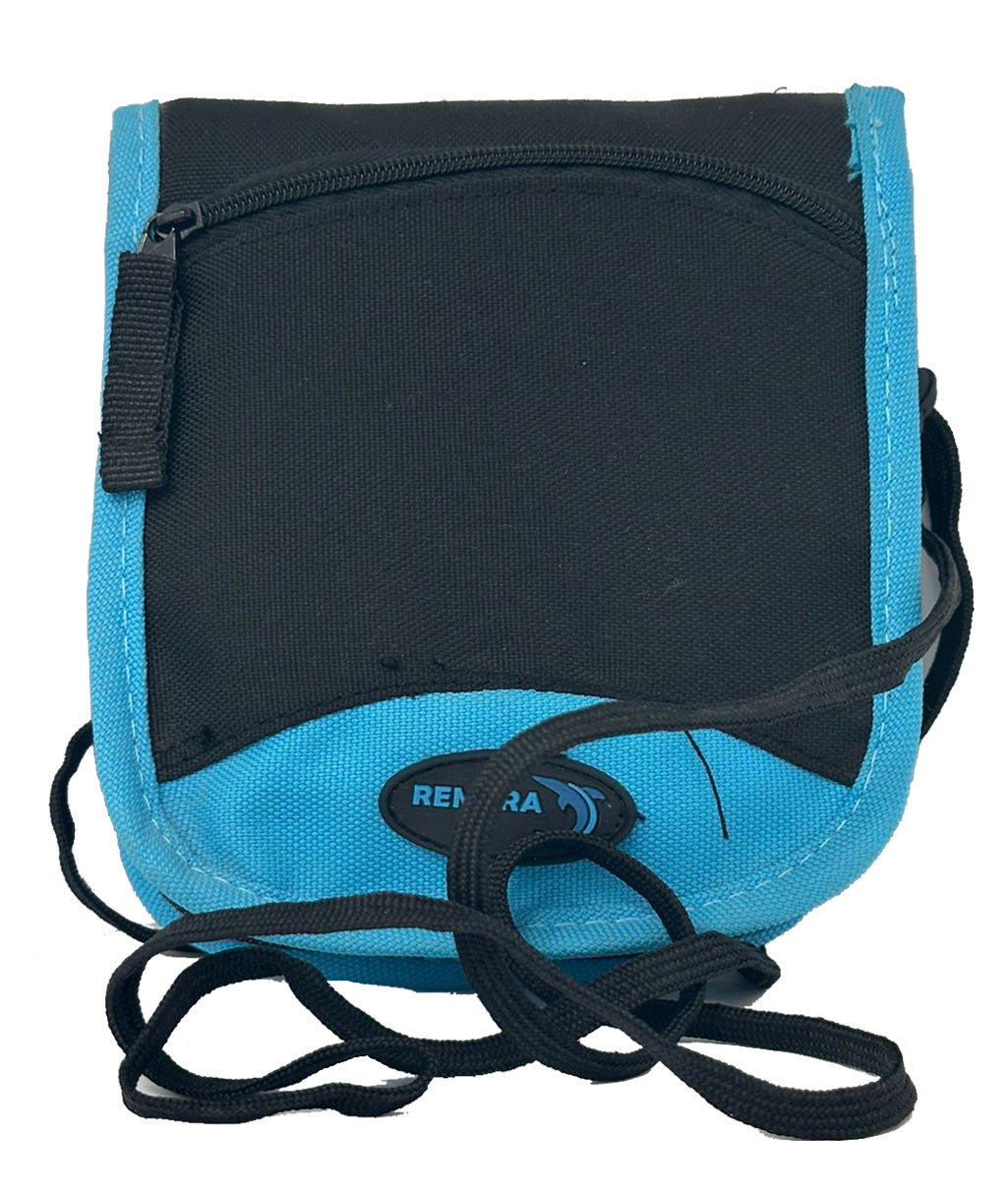 Shoulder Pouch W/Id Holder Blu.13.5X14.5