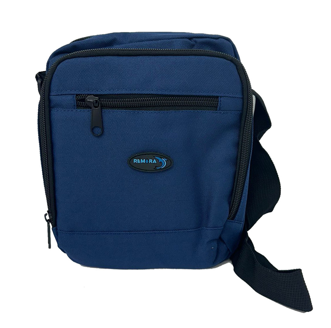 Shoulder Bag Navy Blue 22X19X9Cm
