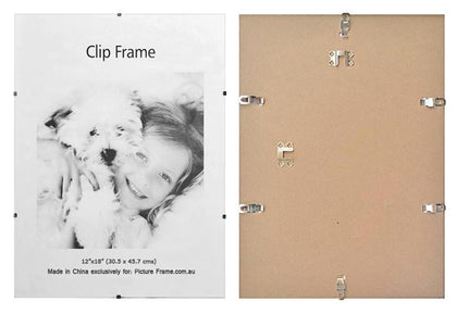 Frame  A4 W/Clips Size 21X29.7X2Cm