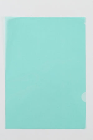 Clear File L-Shape 12/Pk Green