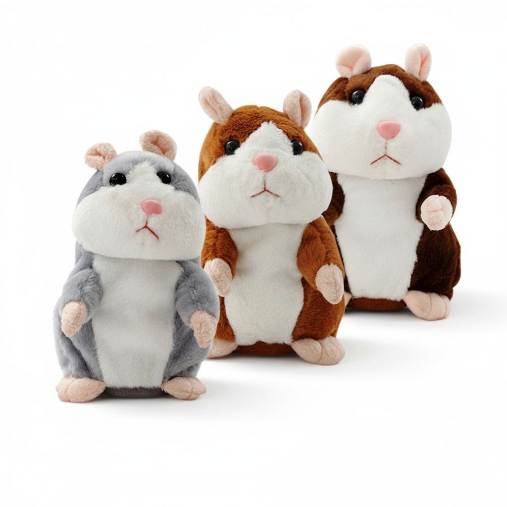 Dancing Hamster With Recording Assorted Colors