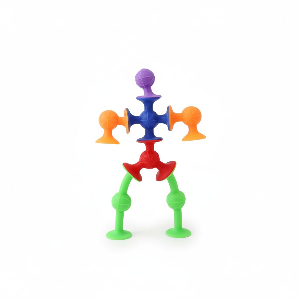 Silicone Suction Puzzle Cup 50/Pk Assorted Colors