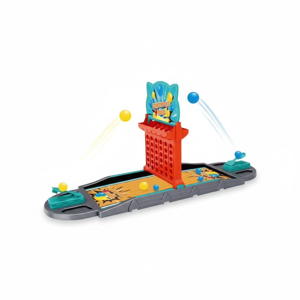 Four-Games On The Table Two-Player Puzzle Game 31X9.5X19Cm