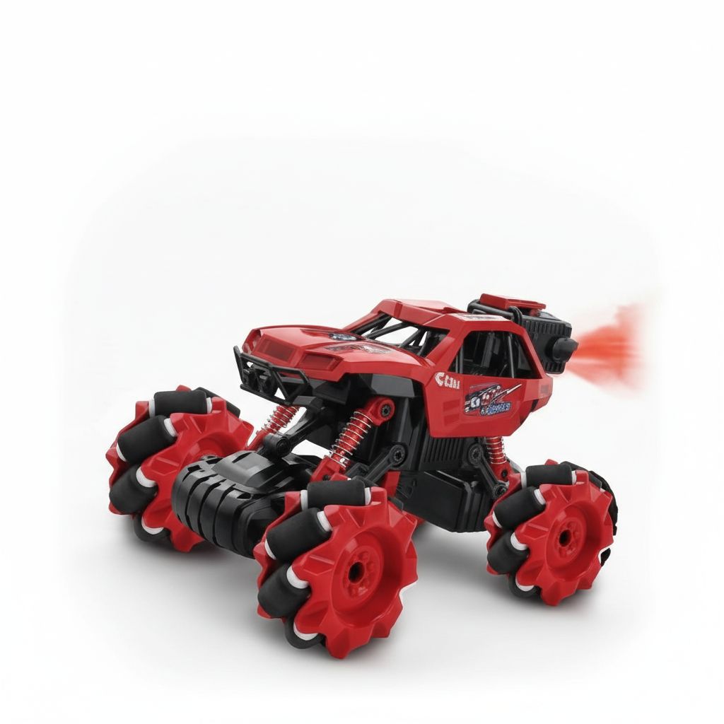 Rc Car Seven-Way 2.4G Front &amp; Rear Left&amp;Right Left&amp;Right Spray Remote Contl