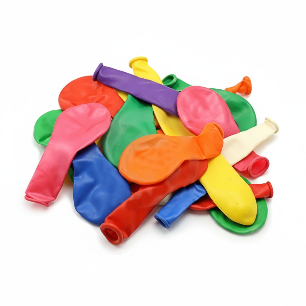 Small Bag Of 20 Balloons Assorted Colors