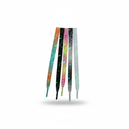 Luminous Shoelace Set 140Cm Black And White 2Pcs/Set