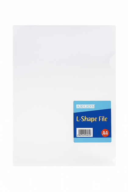 Clear File A4 Transparent 12/Pc