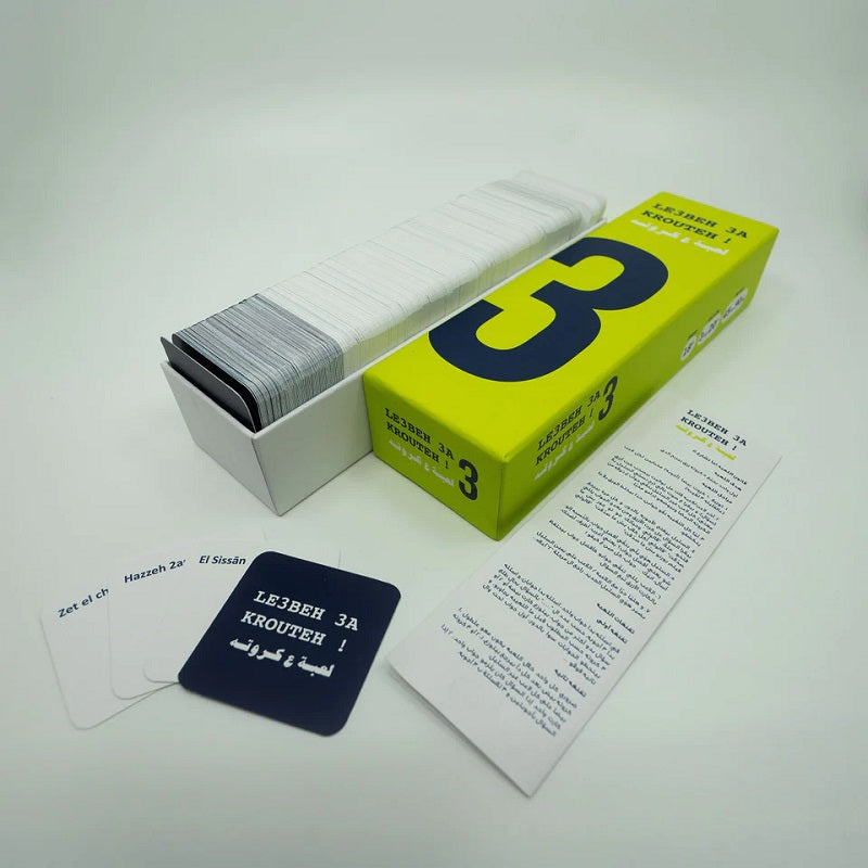 Le3Beh 3A Krouteh Part 3 – Lebanese Party Card Game