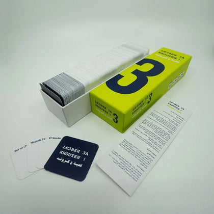 Le3Beh 3A Krouteh Part 3 – Lebanese Party Card Game