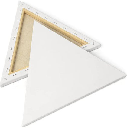 Canvas Triangle Streched 30Cm W/Wood Edges 1.6X2.4Cm
