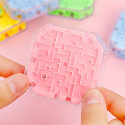 Rotate Maze 3D Ten Sided 7X7.7Cm