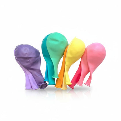 Pastel colored Balloons Set 20 Pcs 5" assorted colors