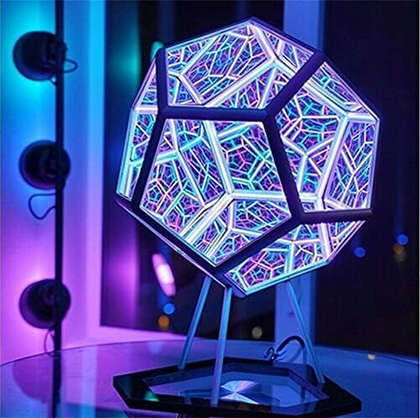 Creative Dodecahedral Nightlight 19X19X18Cm