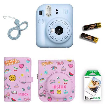 INSTAX MINI 12 INSTANT CAMERA GIFT BOX BLUE PROMO