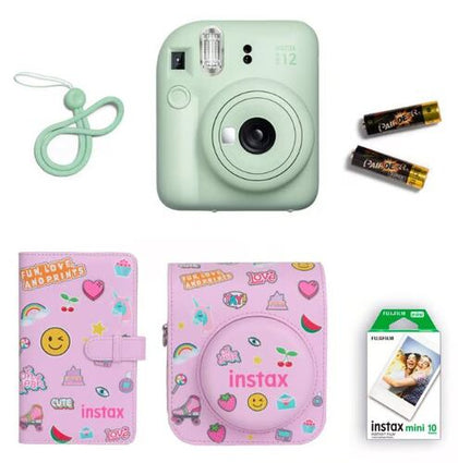 INSTAX MINI 12 INSTANT CAMERA GIFT BOX Green PROMO