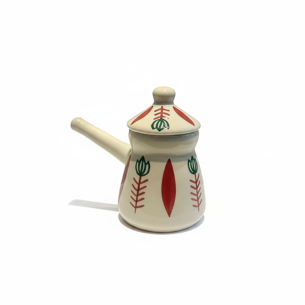 Lebanon Themed Handmade Coffee Pot