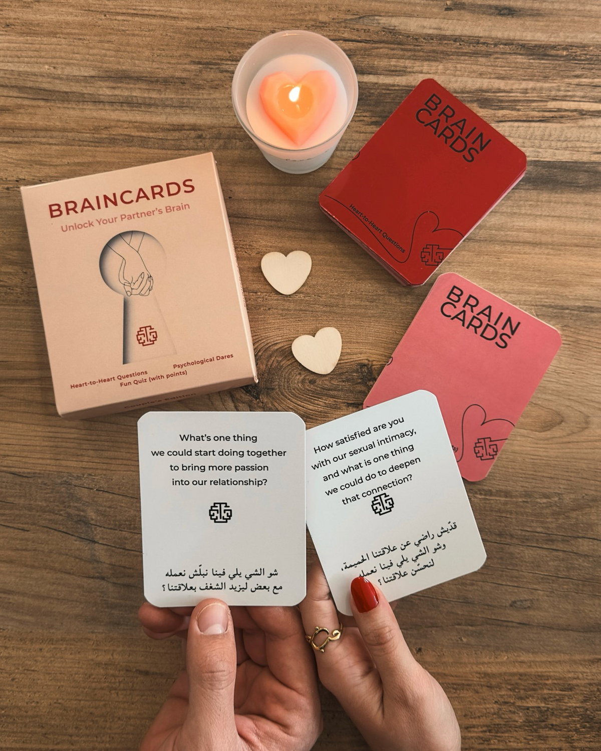 Brain Cards: Heart-to-Heart