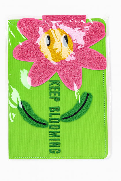 Notebook Fabric Hard Cover  With Embroidery 148X210Mm Ruled Pages 80G 80Sheets