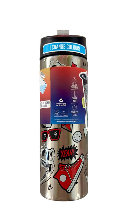 Color Change Sipper Bottle 750Ml Cool Boy