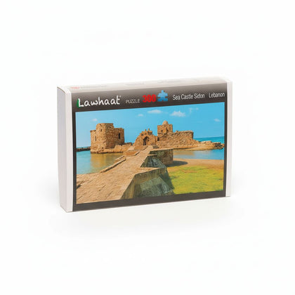 Lebanon Themed Puzzle 300Pcs Crusaders Sea Casle Sidon