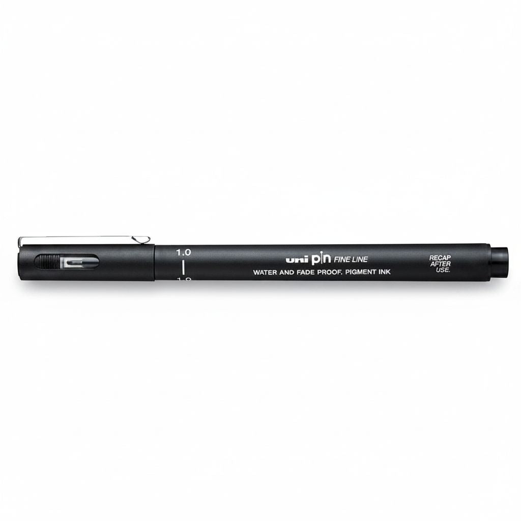 Fineliner Unipin Pen Pigment Ink Black 1.0mm
