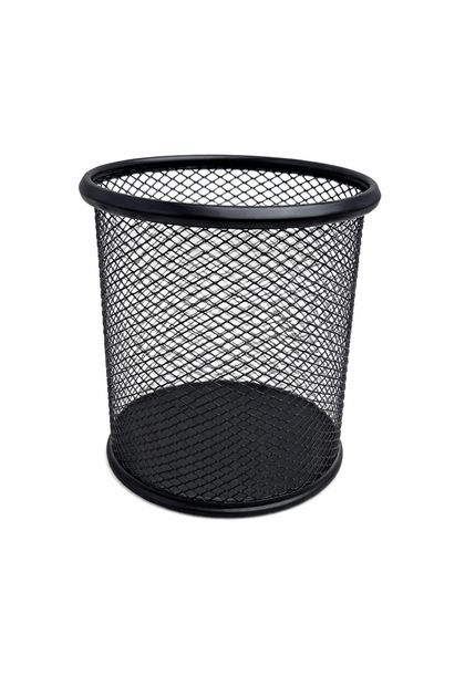 Pen Holder Mesh Black round / square
