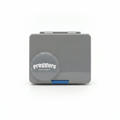Lunch Box with Jar grey