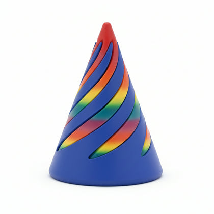 Spiral Cone Fidget - Mexican