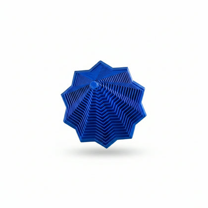 Expanded Sensory Fidget Star - WITH HANDLES - Blue