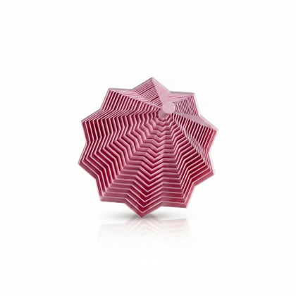 Expanded Sensory Fidget Star - WITH HANDLES - Baby pink