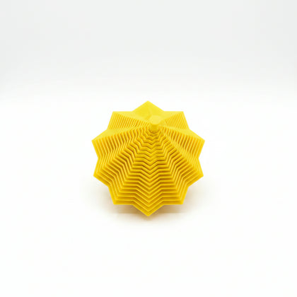 Expanded Sensory Fidget Star - WITH HANDLES - Yellow