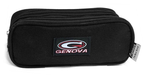 Pencil Case 2 Part Plain 22X8X7 Black