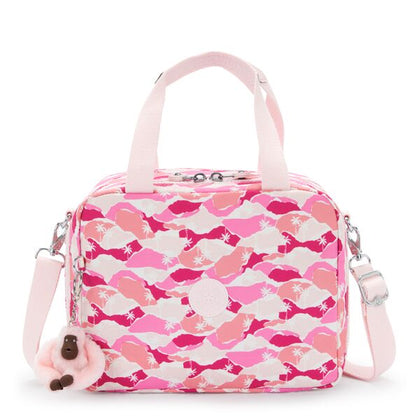 Lunch Bag Miyo Pink Palm 20x25x13.5cm