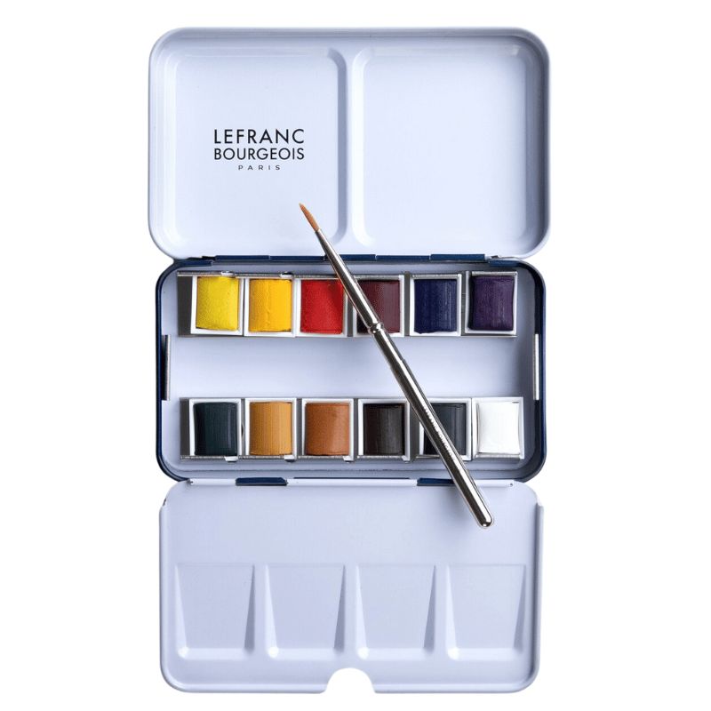 Aquarelle Fine Watercolour Set Of 12 Half