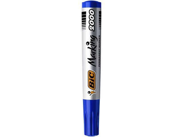 Permanent Marker Blue Bullet