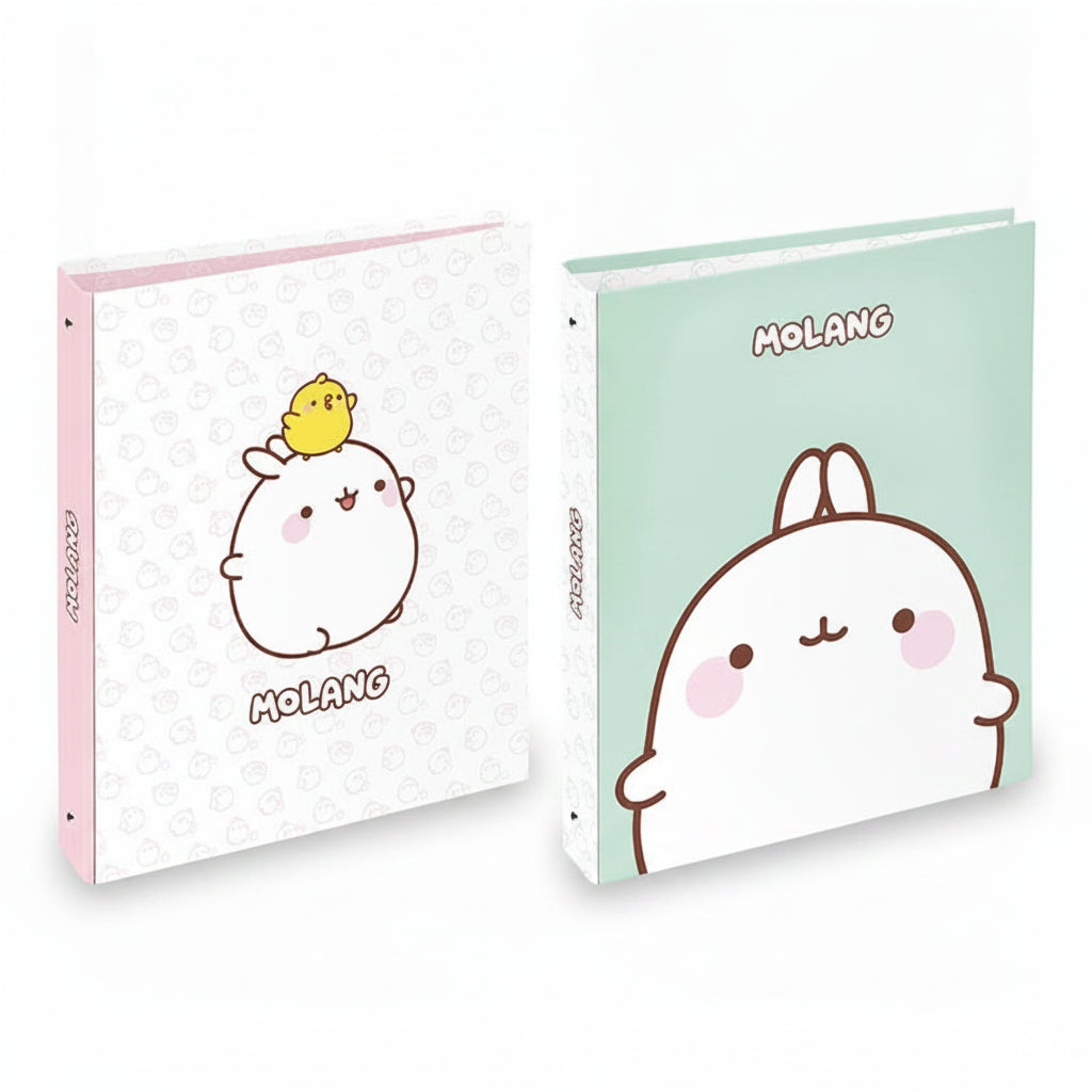 Ring Binder A4 4 Rings Spine 5cm Cardboard Molang