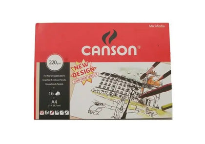 Drawing Pad A4 220G. 16Sheet